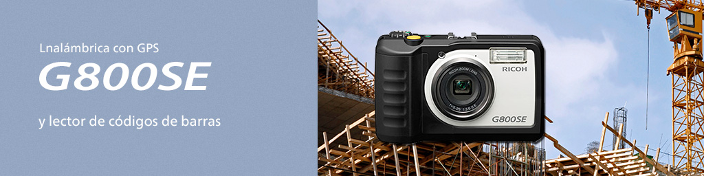RICOH G800SE Dispare, comparta y administre las imágenes de manera eficaz.