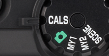 Mode dial for quick mode changes