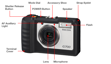 RICOH G700 | Digital Cameras | Industrial Products | Ricoh